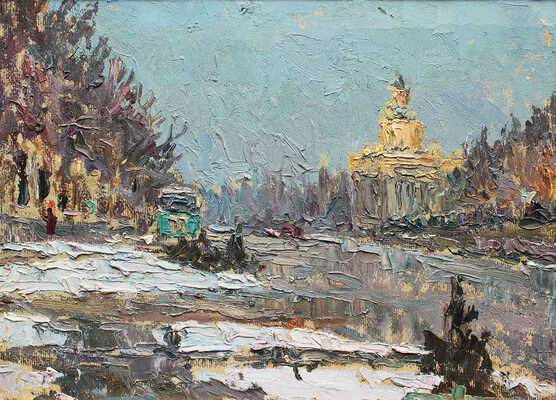 Безикович Борис Николаевич. На улице Фрунзе